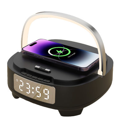 Bluetoothアラームクロック充電器スピーカー