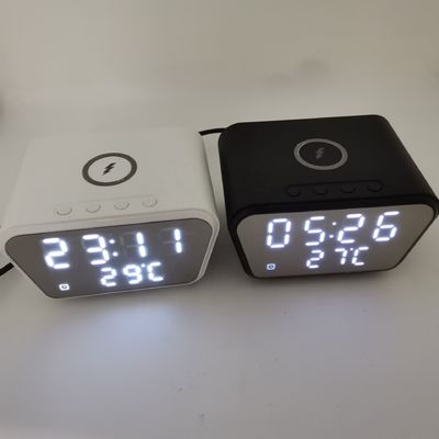 アップル充電ABS高速QI無線充電ステーション 120mm 長さアラームクロック