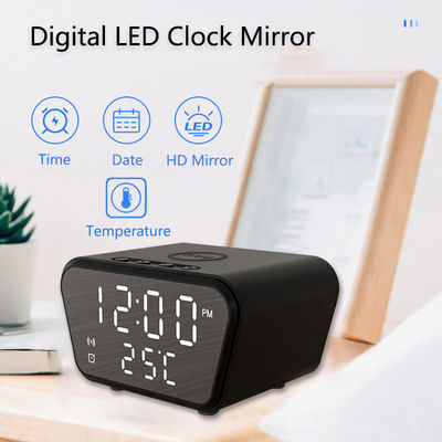 3 in 1 携帯用 15w の高速 Qi 無線充電器 時計