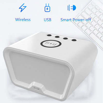 3 in 1 携帯用 15w の高速 Qi 無線充電器 時計
