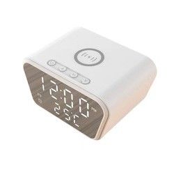 3 in 1 携帯用 15w の高速 Qi 無線充電器 時計