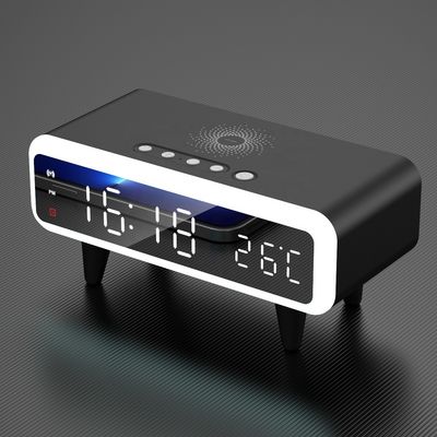 高効率のデジタル Qi 無線充電器 時計 297g 軽量