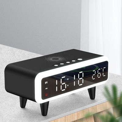高効率のデジタル Qi 無線充電器 時計 297g 軽量