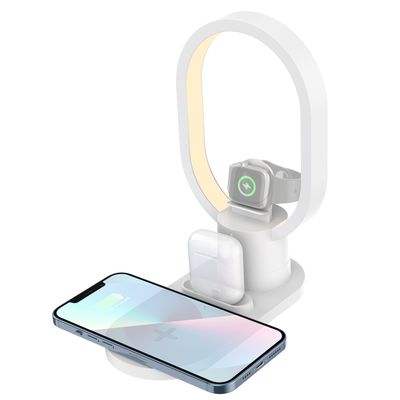多機能の高速QILEDランプ 3In1ナイトランプ 無線充電器