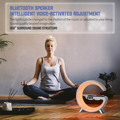 低調なBluetoothスピーカー チ充電付き 夜用ライト充電器 15w