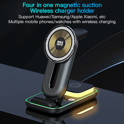 4 イン 1 マグネティック・キーの無線充電器 ドック ショート・サーキット ユニバーサル