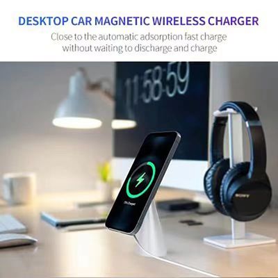 多機能3イン1 折りたたむワイヤレス充電器 iPhone磁気充電器 10W