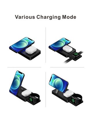 Iphone 向け 快充電 多機能無線充電器 折りたたみ 磁気