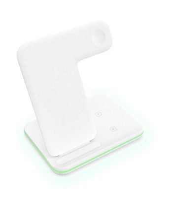 防火QIワイヤレス充電ドック 15w 3In1 ランプ付き充電スタンド