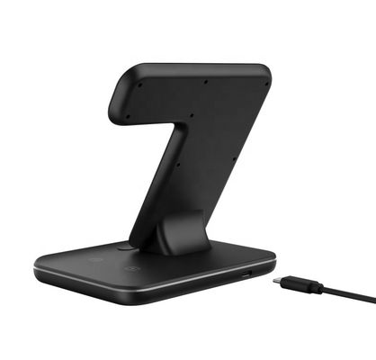 C型ポート 3 イン 1 マルチ機能無線充電ステーション 5W便利