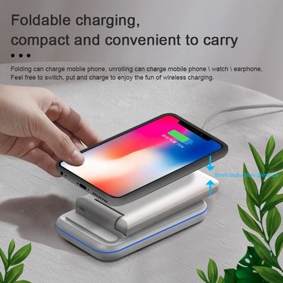 4イン1磁気無線充電ステーション Qi Apple 充電