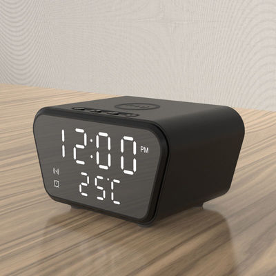 3 in 1 携帯用 15w の高速 Qi 無線充電器 時計