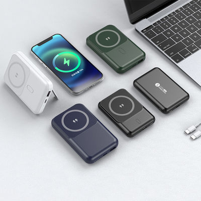 マグネティックブラックバックアップ電話充電器 1000mAh ROHS認証