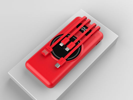 超コンパクトの無線バックアップ電話充電器 10000mAh FCC認証