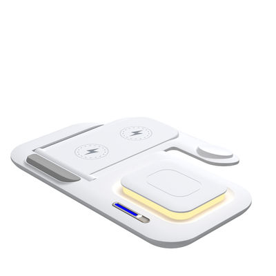 LED ABS マグネット 5 In 1 ワイヤレス充電器 ナイトライト 機能 アップル用