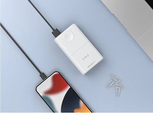 ABS バックアップ 携帯電話 充電器 15W ブラック 急速充電 Apple Watch